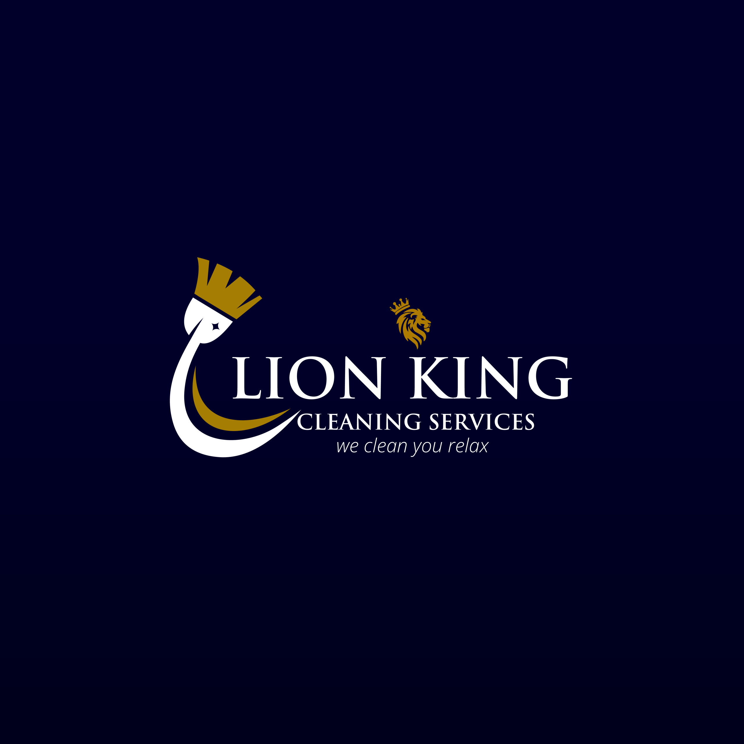 lionking cleaning logo lionking cleaning logo
